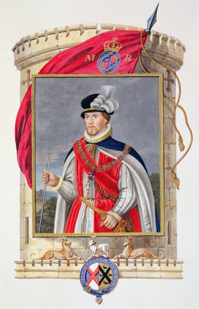 Portrait of John Dudley, Duke of Northumberland from 